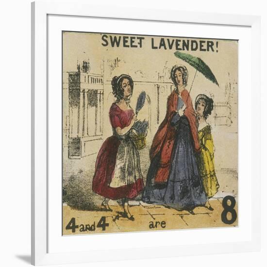 Sweet Lavender!, London, C1840, Cries of London-TH Jones-Framed Giclee Print