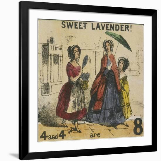 Sweet Lavender!, London, C1840, Cries of London-TH Jones-Framed Giclee Print