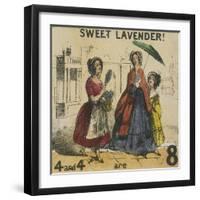 Sweet Lavender!, London, C1840, Cries of London-TH Jones-Framed Giclee Print