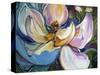 Sweet Maganolia Modern Floral Abstract-Marcia Baldwin-Stretched Canvas