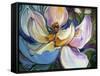 Sweet Maganolia Modern Floral Abstract-Marcia Baldwin-Framed Stretched Canvas