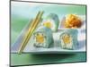 Sweet Maki with Marzipan and Melon-Ulrike Koeb-Mounted Photographic Print