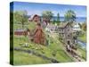 Sweet Meadow Farms-Bob Fair-Stretched Canvas