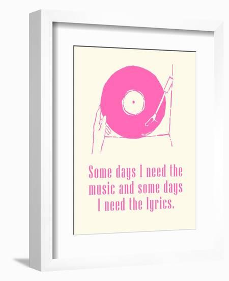 Sweet Melody II-Melissa Wang-Framed Art Print