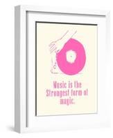 Sweet Melody IV-Melissa Wang-Framed Art Print