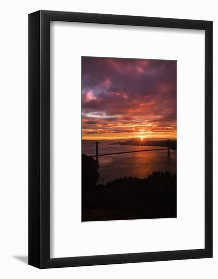 Sweet Moody Morning, Marin Headlands, Golden Gate, San Francisco-Vincent James-Framed Photographic Print