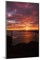 Sweet Moody Morning, Marin Headlands, Golden Gate, San Francisco-Vincent James-Mounted Photographic Print