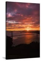 Sweet Moody Morning, Marin Headlands, Golden Gate, San Francisco-Vincent James-Stretched Canvas