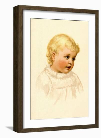 Sweet Nicole-Ida Waugh-Framed Art Print