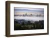 Sweet Oakland Flow, Fog and Soft Mood Downtoen East bay-Vincent James-Framed Premium Photographic Print