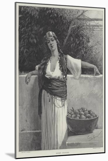 Sweet Oranges-George L. Seymour-Mounted Giclee Print