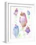 Sweet Owls-Oxana Zaiko-Framed Giclee Print