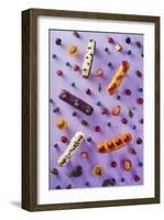 Sweet Pattern: Eclair-Dina Belenko-Framed Giclee Print