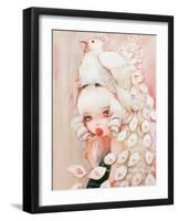 Sweet Peacock-Camilla D'Errico-Framed Art Print