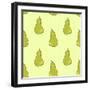 Sweet Pears Pattern-Lauren Ramer-Framed Giclee Print