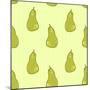 Sweet Pears Pattern-Lauren Ramer-Mounted Giclee Print