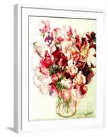 Sweet Peas, 2005-Joan Thewsey-Framed Giclee Print