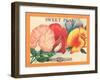 Sweet Peas Flower Seeds Package Label-null-Framed Giclee Print