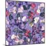 Sweet peas pattern-light-Carissa Luminess-Mounted Giclee Print