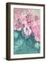 Sweet Peas, Pink Pride-Karen Armitage-Framed Giclee Print