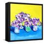 Sweet Peas-Alice Straker-Framed Stretched Canvas