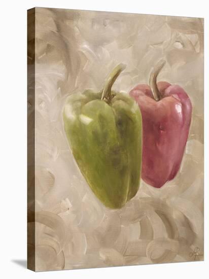 Sweet Peppers I-li bo-Stretched Canvas