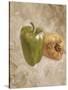 Sweet Peppers II-li bo-Stretched Canvas