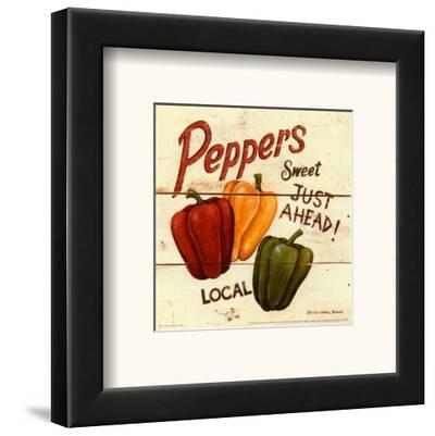 'Sweet Peppers' Prints David Carter Brown