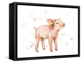 Sweet Piggy-Katrina Pete-Framed Stretched Canvas