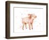 Sweet Piggy-Katrina Pete-Framed Art Print