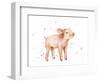 Sweet Piggy-Katrina Pete-Framed Art Print