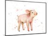 Sweet Piggy-Katrina Pete-Mounted Art Print