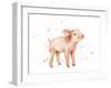 Sweet Piggy-Katrina Pete-Framed Art Print