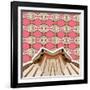 Sweet Pink Sensu-Belen Mena-Framed Giclee Print