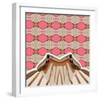 Sweet Pink Sensu-Belen Mena-Framed Giclee Print