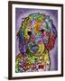 Sweet Poodle-Dean Russo-Framed Giclee Print