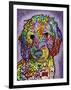 Sweet Poodle-Dean Russo-Framed Giclee Print