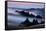 Sweet Post Sunset Light and Fog, Hills of Mount Tam, Northern California-Vincent James-Framed Stretched Canvas