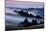 Sweet Post Sunset Light and Fog, Hills of Mount Tam, Northern California-Vincent James-Mounted Photographic Print