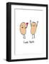 Sweet Potato - Tom Cronin Doodles Cartoon Print-Tom Cronin-Framed Giclee Print