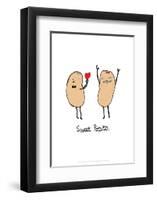 Sweet Potato - Tom Cronin Doodles Cartoon Print-Tom Cronin-Framed Giclee Print