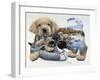 Sweet Puppy Tales-Jenny Newland-Framed Giclee Print