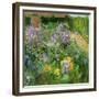 Sweet Rocket, Foxgloves and Irises, 2000-Timothy Easton-Framed Giclee Print