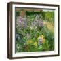 Sweet Rocket, Foxgloves and Irises, 2000-Timothy Easton-Framed Giclee Print