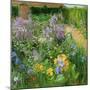Sweet Rocket, Foxgloves and Irises, 2000-Timothy Easton-Mounted Giclee Print