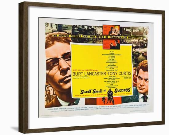 Sweet Smell of Success, 1957-null-Framed Giclee Print