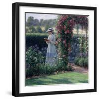 Sweet Solitude, 1919-Edmund Blair Leighton-Framed Giclee Print