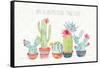 Sweet Succulents I-Pela Studio-Framed Stretched Canvas