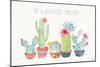 Sweet Succulents I-Pela Studio-Mounted Art Print