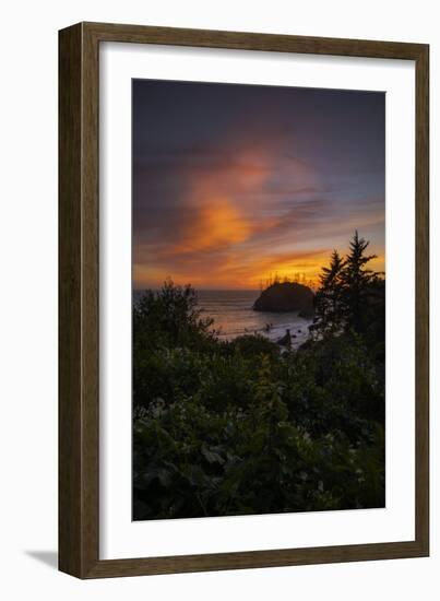 Sweet Summer Burn at Trinidad Beach, Humboldt County-Vincent James-Framed Photographic Print